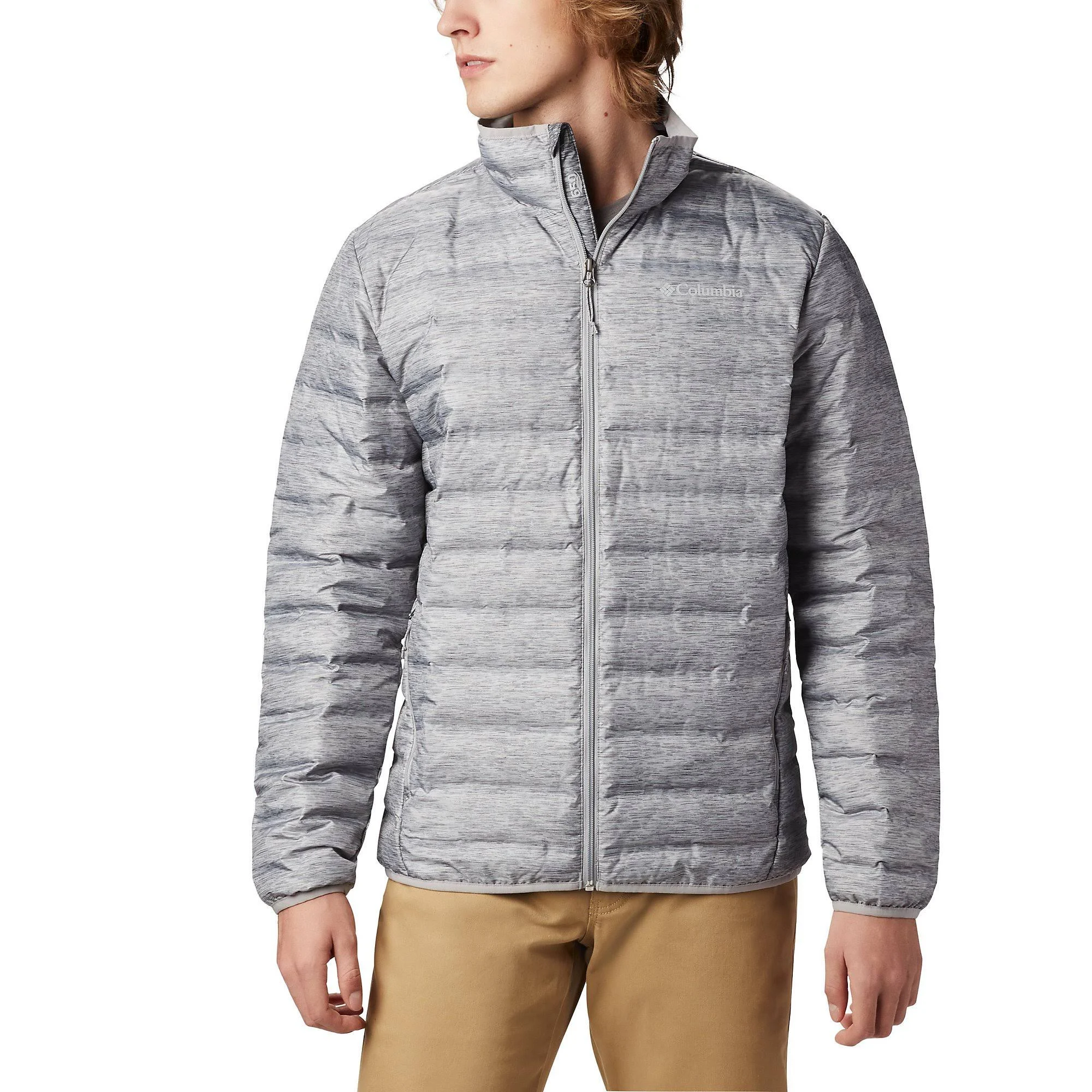 Columbia Men s Lake 22 Down Jacket L Grey 42.14