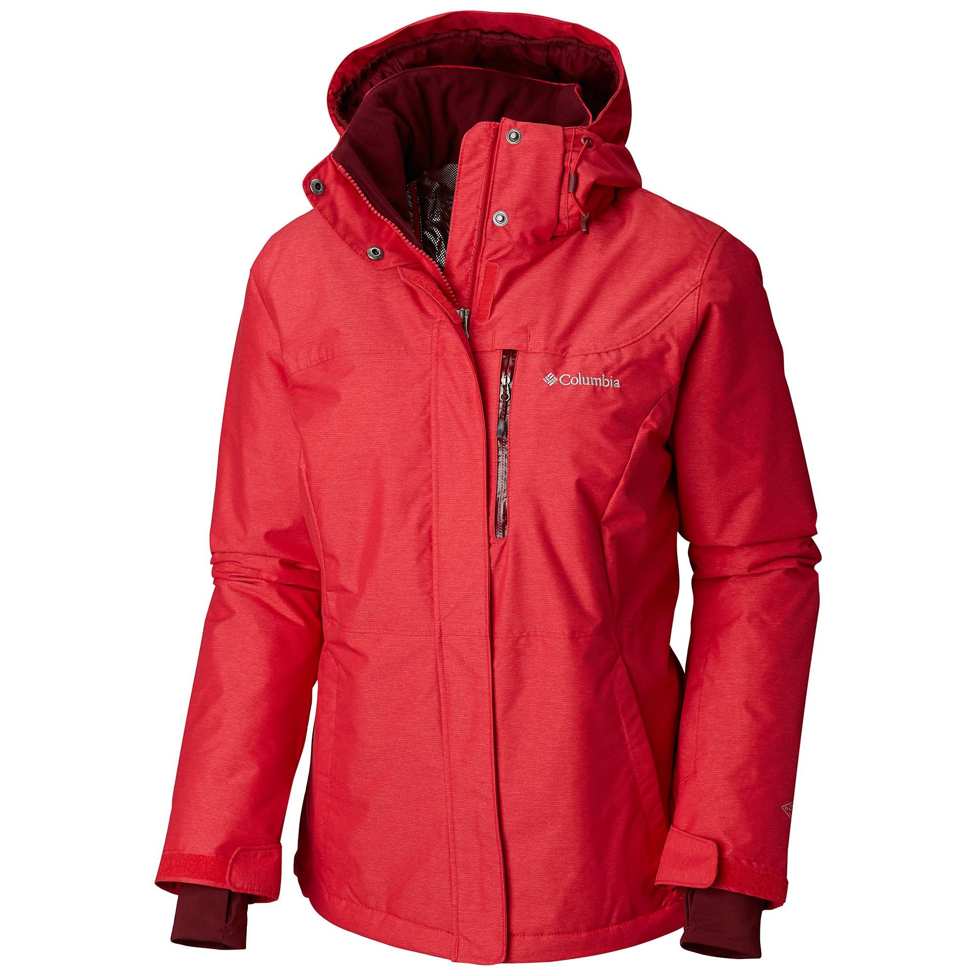 Columbia Women s Alpine Action Omni Heat Jacket S Red Mercury 49.98